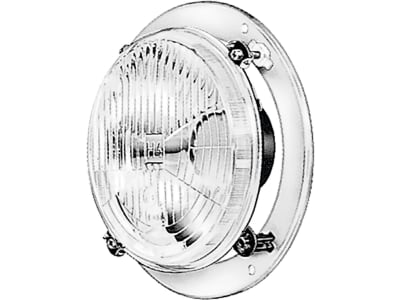 Hella® Hauptscheinwerfer links/rechts, Halogen H4, 12 V, rund, 1A3 003 370-067