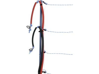 Ako Wolfszaun "TitanNet Premium XBraid" 122 cm/50 m, weiß; blau, stromführend, 27841 Ako Wolfszaun "TitanNet Premium XBraid" 122 cm/50 m, weiß; blau, stromführend, 27841