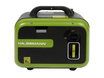 Haussmann Inverter Stromerzeuger PG1200I 1.100 W mit 4-Takt-Benzinmotor, 2,1 Liter; Laufzeit: bis zu 3 Std. Haussmann Inverter Stromerzeuger PG1200I 1.100 W mit 4-Takt-Benzinmotor, 2,1 Liter; Laufzeit: bis zu 3 Std.