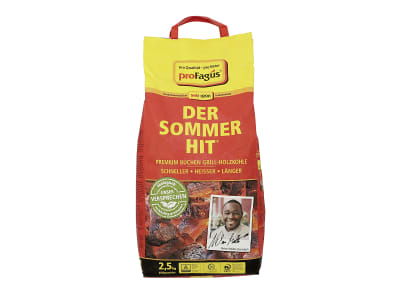 proFagus Grill-Holzkohle DER SOMMERHIT Premium Buche 2,5 kg  