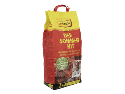 proFagus Grill-Holzkohle DER SOMMERHIT Premium Buche 2,5 kg  