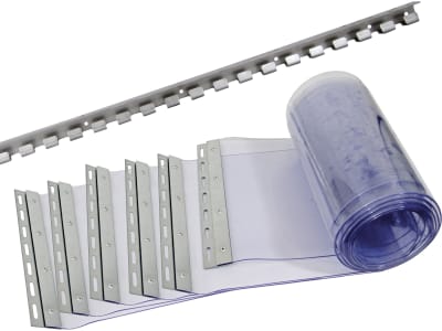 Growi® Streifenvorhang 1.250 x 2.250 mm für Paddock- und Boxentüren, Komplettset, 9319 Growi® Streifenvorhang 1.250 x 2.250 mm für Paddock- und Boxentüren, Komplettset, 9319