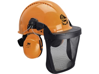 Peltor™ Forsthelm "G3000N Uvicator" orange, mit Kunststoffgittervisier und Gehörschutz, 94-765 Peltor™ Forsthelm "G3000N Uvicator" orange, mit Kunststoffgittervisier und Gehörschutz, 94-765