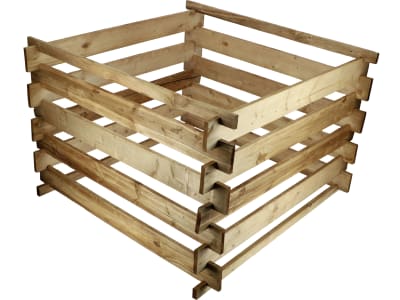 Holzkomposter Stecksystem Fichte Bausatz, kesseldruckimprägniert (KDI) Holzkomposter Stecksystem Fichte Bausatz, kesseldruckimprägniert (KDI)