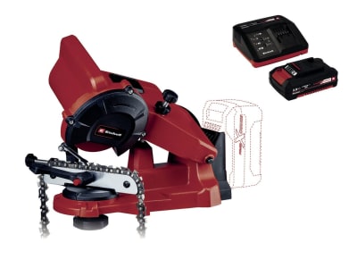 EINHELL Power X-Change Akku-Sägekettenschärfgerät GE-CS 18 Li-Solo GE-CS 18 Li-Solo - inkl. 2,0 Ah Starter Kit (2,0 Ah Akku + Schnelladegerät) EINHELL Power X-Change Akku-Sägekettenschärfgerät GE-CS 18 Li-Solo GE-CS 18 Li-Solo - inkl. 2,0 Ah Starter Kit (2,0 Ah Akku + Schnelladegerät)