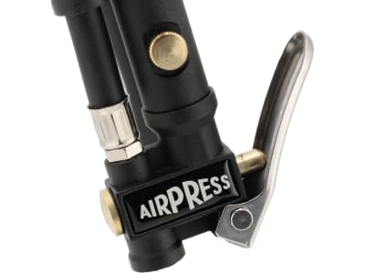 Airpress Reifenfüllprüfer, 0 bis 10 bar, 1/4" IG; Euro NW 7,2 mm; Orion NW 5,5 mm, digital, batteriebetrieben, Gummischutz, Euro- und Orion-Stecknippel, 42064 Airpress Reifenfüllprüfer, 0 bis 10 bar, 1/4" IG; Euro NW 7,2 mm; Orion NW 5,5 mm, digital, batteriebetrieben, Gummischutz, Euro- und Orion-Stecknippel, 42064