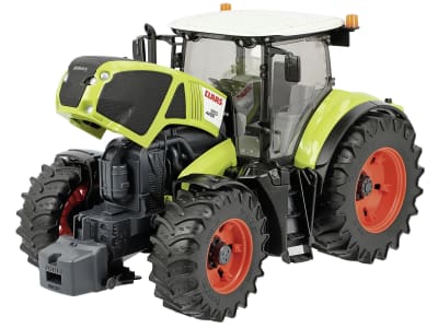 Bruder® Modell "Claas Traktor Axion 950" mit Schneeketten und Schneefräse 1:16, 03017