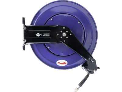 Airpress Schlauchaufroller für Druckluft selbstaufrollend, schwenkbar, Wandmontage, 10 x 16 mm, 20 m, 46622 Airpress Schlauchaufroller für Druckluft selbstaufrollend, schwenkbar, Wandmontage, 10 x 16 mm, 20 m, 46622