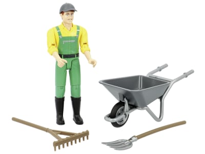 Bruder® Spielset "Landwirt" mit Zubehör, 62610