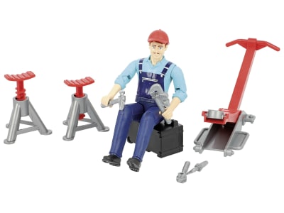 Bruder® Arbeitermodell "Mechaniker mit Zubehör", 62100 Bruder® Arbeitermodell "Mechaniker mit Zubehör", 62100