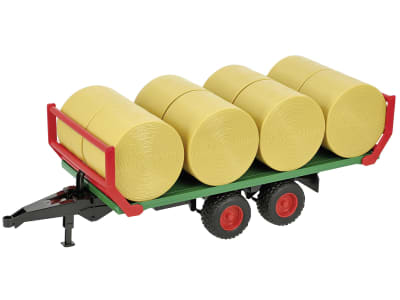 Bruder® Modell "Ballentransportanhänger" mit 8 Rundballen 1:16, 02220 Bruder® Modell "Ballentransportanhänger" mit 8 Rundballen 1:16, 02220