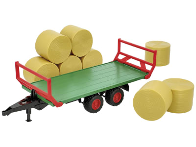 Bruder® Modell "Ballentransportanhänger" mit 8 Rundballen 1:16, 02220 Bruder® Modell "Ballentransportanhänger" mit 8 Rundballen 1:16, 02220