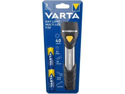 VARTA LED Day Light Multi Taschenlampe mit Batterien VARTA LED Day Light Multi Taschenlampe mit Batterien
