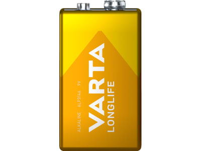 VARTA Longlife 9V Alkaline Batterien