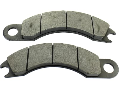 Bremsklotz 397 x 125 x 28 mm, links/rechts, für Scheibenbremse Case IH, Caterpillar, Terex Bremsklotz 397 x 125 x 28 mm, links/rechts, für Scheibenbremse Case IH, Caterpillar, Terex
