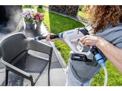 GLORIA® MultiJet Hochdruckreiniger 18V P4A Ready-To-Use-Set  Dampfstrahler