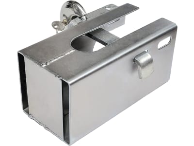 TRAILER POOL Kastensicherung Stahl, silver verzinkt für PKW-Anhänger im Standbetrieb, starr, mit Diskusschloss, 012 200 009-VP TRAILER POOL Kastensicherung Stahl, silver verzinkt für PKW-Anhänger im Standbetrieb, starr, mit Diskusschloss, 012 200 009-VP