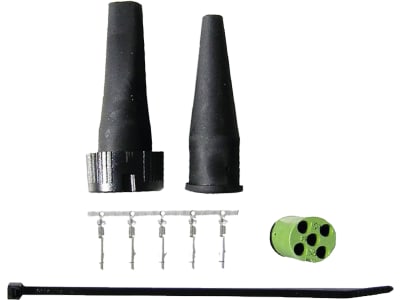 TRAILER POOL Bajonettverbinder rechts 5-polig, mit Hülsengehäuse, für Aspöck® und Jokon, 014 003 201