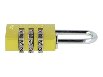 ABUS Zahlenschloss 145 color 145/20 Color Rainbow Kofferschloss, Spindschloss, Aluminium-Vorhängeschloss, individuell einstellbarer Zahlencode, Level 3