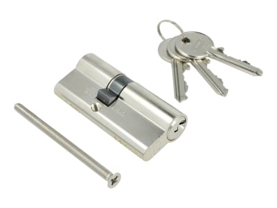 ABUS Buffo Türzylinder 30/40 PZ-Schloss, Profilzylinder, Schließzylinder mit 3 Schlüsseln