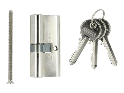 ABUS Buffo Türzylinder 30/35 PZ-Schloss, Profilzylinder, Schließzylinder mit 3 Schlüsseln
