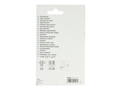 ABUS Buffo Türzylinder 30/35 PZ-Schloss, Profilzylinder, Schließzylinder mit 3 Schlüsseln