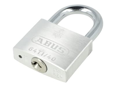 ABUS Vorhangschloss Titalium 64TI/40 4er Pack Torschloss, Spezial-Aluminium, 4er Pack, gehärteter Stahlbügel, ABUS-Sicherheitslevel 5
