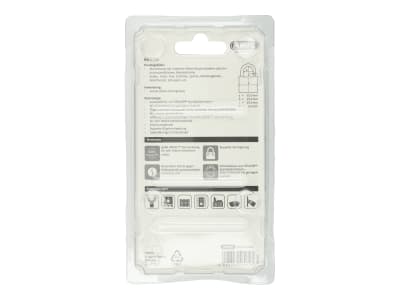 ABUS Vorhangschloss Titalium 64TI/40 Torschloss, Spezial-Aluminium, gehärteter Stahlbügel, ABUS-Sicherheitslevel 6