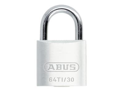 ABUS Vorhangschloss Titalium 64TI/40 Torschloss, Spezial-Aluminium, gehärteter Stahlbügel, ABUS-Sicherheitslevel 6