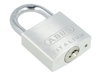 ABUS Vorhangschloss Titalium 64TI/40 Torschloss, Spezial-Aluminium, gehärteter Stahlbügel, ABUS-Sicherheitslevel 6