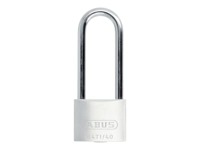 ABUS Vorhangschloss Titalium 64TI/40HB63 Kellerschloss, Spezial-Aluminium, gehärteter Stahlbügel, ABUS-Sicherheitslevel 5