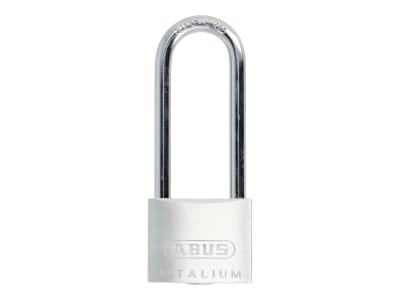 ABUS Vorhangschloss Titalium 64TI/40HB63 Kellerschloss, Spezial-Aluminium, gehärteter Stahlbügel, ABUS-Sicherheitslevel 5