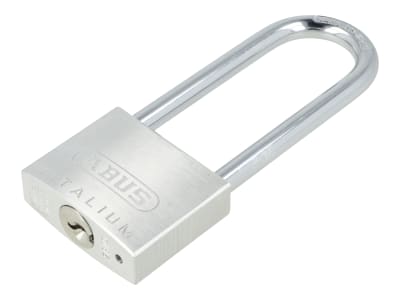 ABUS Vorhangschloss Titalium 64TI/40HB63 Kellerschloss, Spezial-Aluminium, gehärteter Stahlbügel, ABUS-Sicherheitslevel 5