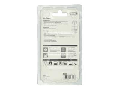 ABUS Vorhangschloss Titalium 64TI/40 4er Pack Torschloss, Spezial-Aluminium, 4er Pack, gehärteter Stahlbügel, ABUS-Sicherheitslevel 5