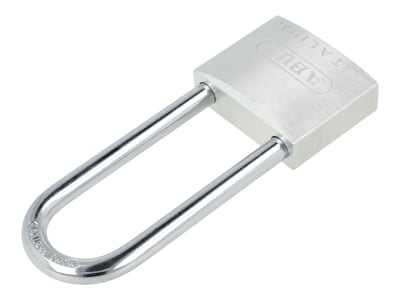 ABUS Vorhangschloss Titalium 64TI/40HB63 Kellerschloss, Spezial-Aluminium, gehärteter Stahlbügel, ABUS-Sicherheitslevel 5