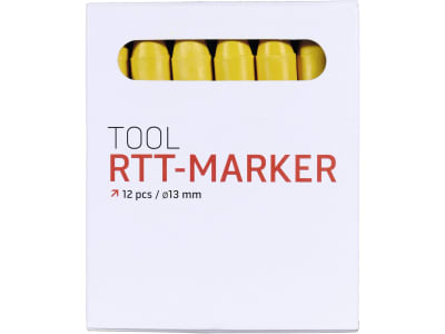 Tip Top Reifen Signierkreide, gelb, Ø 13 mm, 12 St.
