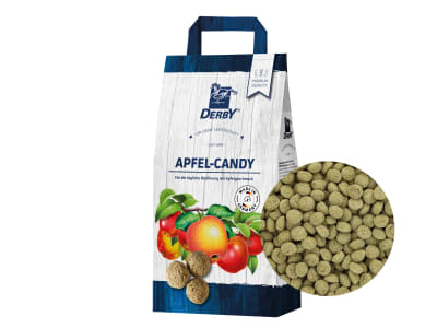 DERBY® Apfel-Candy Pferdeleckerlis mit Apfelgeschmack 2,5 kg Beutel