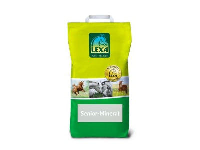 Lexa Senior-Mineral Mineralfutter für ältere Pferde mit Kieselgur, Seealgen, Bierhefe und Leinöl 9 kg Beutel