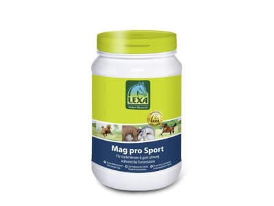 Lexa Mag proSport mit Wirkstoffen für Turnierpferde 1 kg Dose