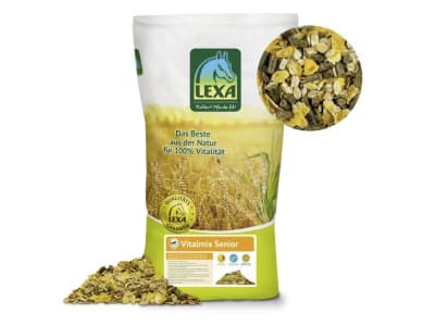 Lexa Vitalmix Senior Schmackhaftes Müsli für Senioren und ältere Pferde 20 kg Sack