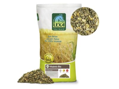 Lexa Vitalmix Bio für Ökobetriebe geeignetes, haferfreies Müsli für Pferde Kraftfutter 20 kg Sack