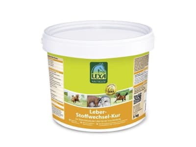 Lexa Leber-Stoffwechsel-Kur für Pferde bei schlechter Futterqualität 3 kg Eimer