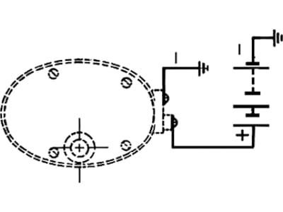 Scheibenwischermotor 12 V, Wischwinkel 105 °, 80 mm, Ø Welle 8 mm x M 6 für Fendt