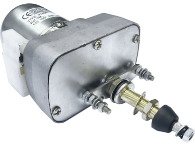 Scheibenwischermotor 12 V, Wischwinkel 105 °, 80 mm, Ø Welle 8 mm x M 6 für Fendt Scheibenwischermotor 12 V, Wischwinkel 105 °, 80 mm, Ø Welle 8 mm x M 6 für Fendt