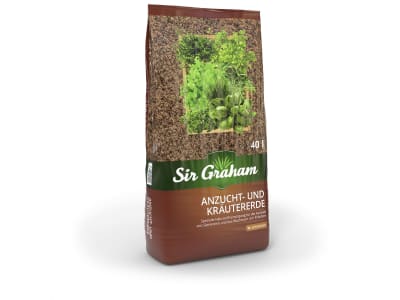 Sir Graham Anzucht- und Kräutererde 40 l Sack Sir Graham Anzucht- und Kräutererde 40 l Sack