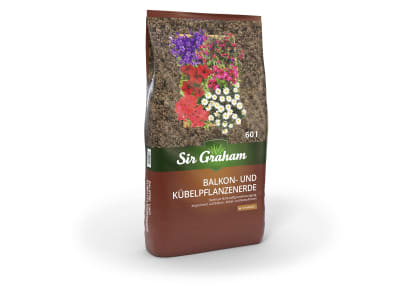 Sir Graham Balkon- und Kübelpflanzenerde 60 l Sack Sir Graham Balkon- und Kübelpflanzenerde 60 l Sack