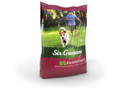 Sir Graham Bio Rasendünger  10 kg Sack 200 m² 