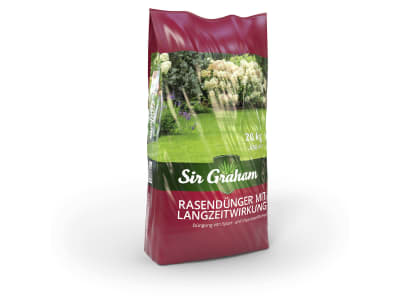 Sir Graham Rasendünger mit Langzeitwirkung 20 kg Sack 650 m² Sir Graham Rasendünger mit Langzeitwirkung 20 kg Sack 650 m²