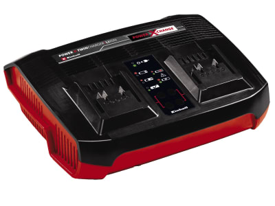 EINHELL Twincharger PXC Starter-Kit mit 2x 4 Ah Akkus & 1x Twincharger Ladegerät EINHELL Twincharger PXC Starter-Kit mit 2x 4 Ah Akkus & 1x Twincharger Ladegerät