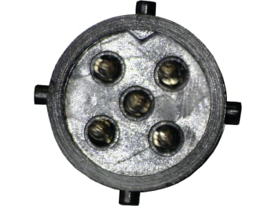 LED-Schlussleuchte "Rio II" links, 12 V, quadratisch, Schluss-, Brems-, Blink-, Standlicht, Kennzeichenbeleuchtung, Anschluss 5-polig, Stift LED-Schlussleuchte "Rio II" links, 12 V, quadratisch, Schluss-, Brems-, Blink-, Standlicht, Kennzeichenbeleuchtung, Anschluss 5-polig, Stift